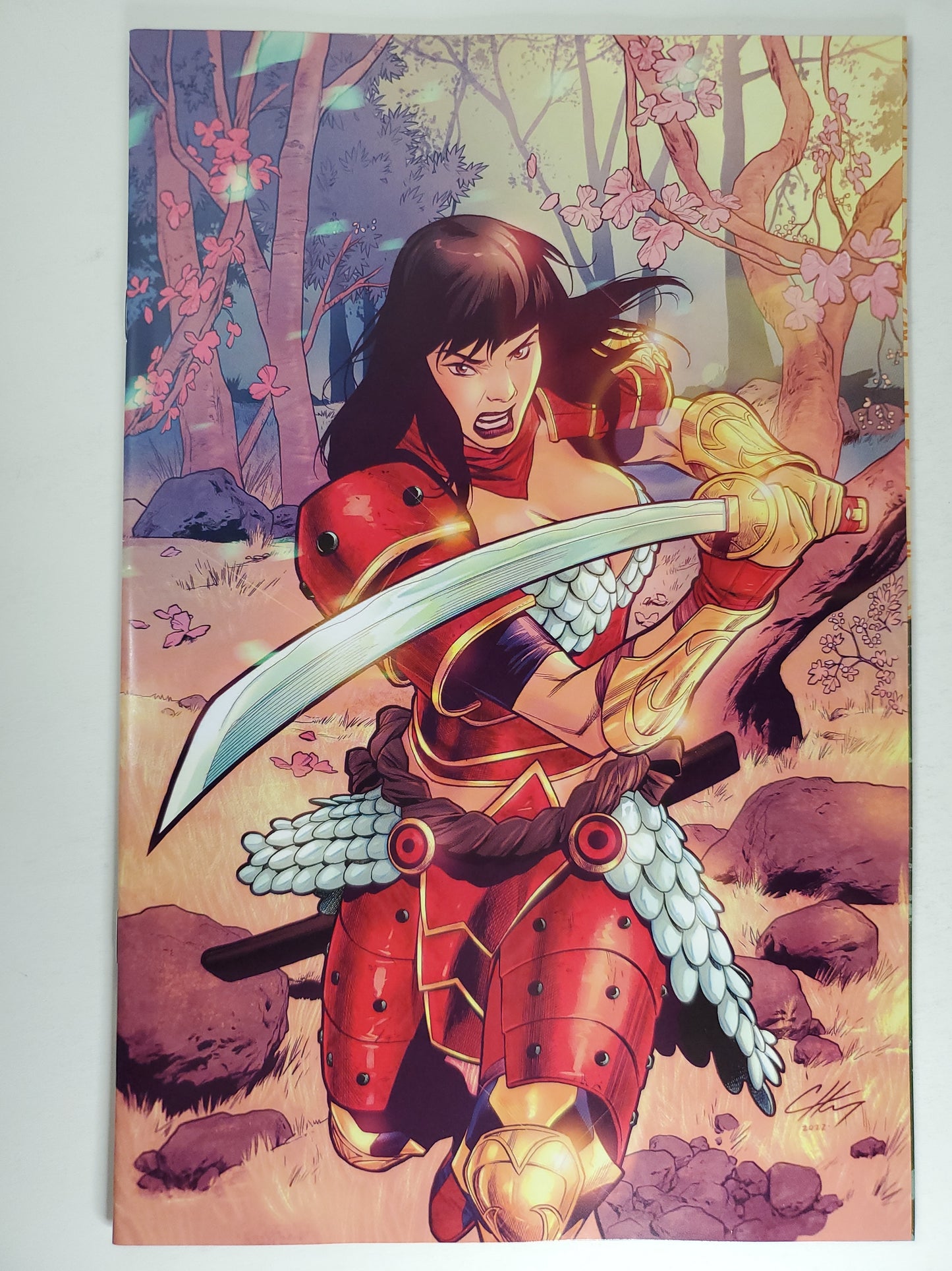 Dynamite Samurai Sonja Vol 1 #1 Incentive Cover L Virgin