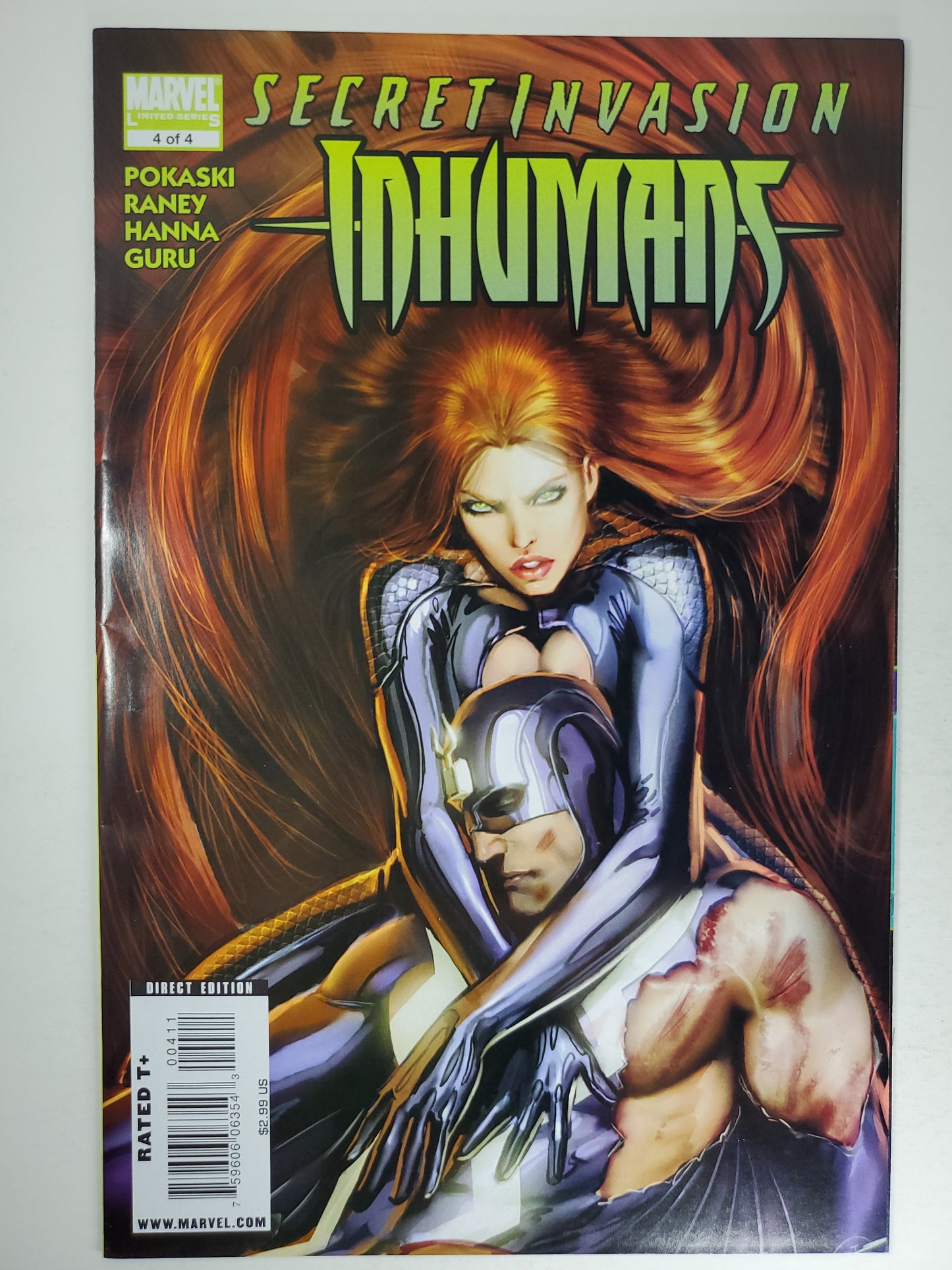 Marvel Inhumans Secret Invasion #1-4 SET