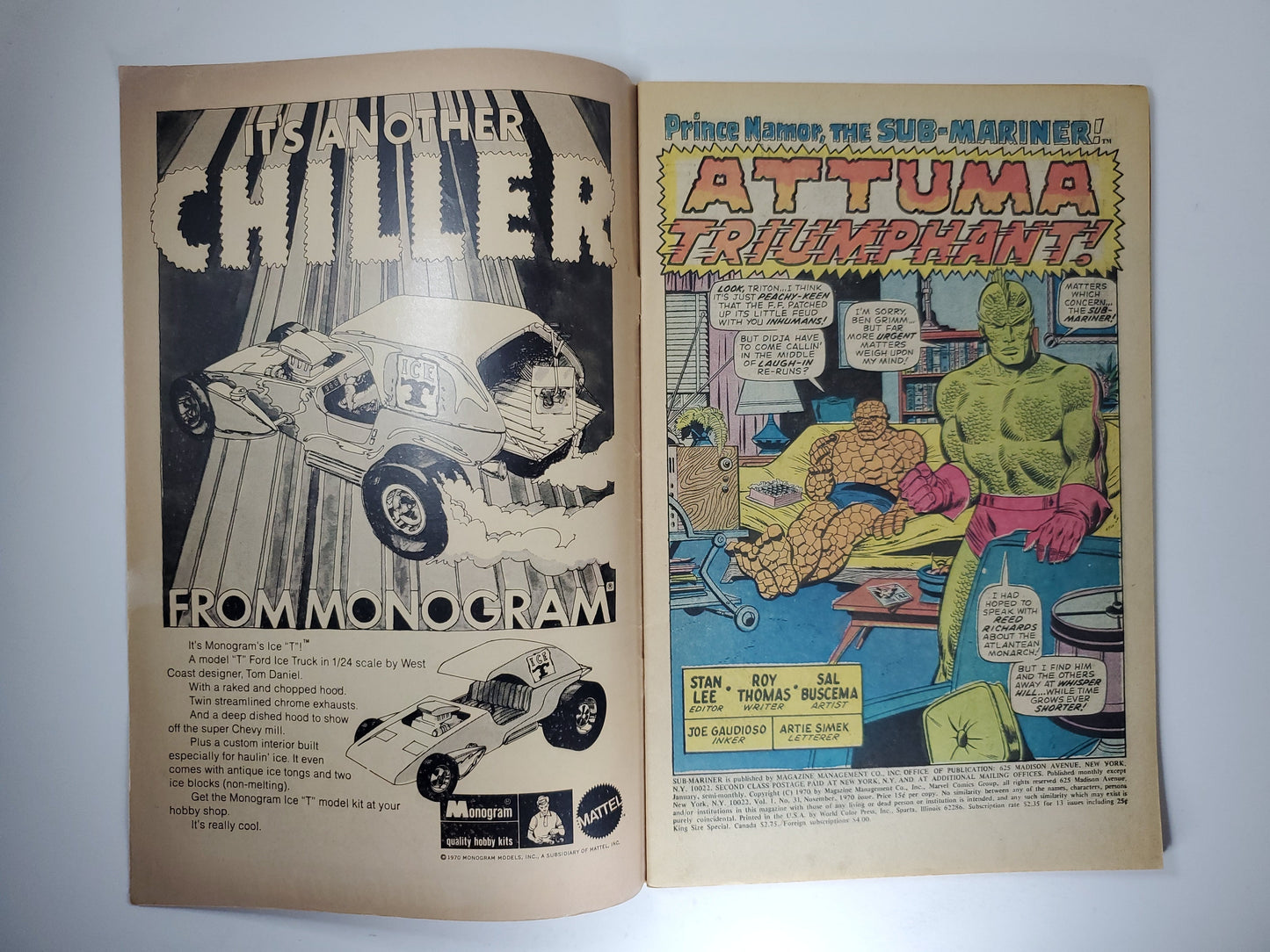 Marvel Sub-mariner 31