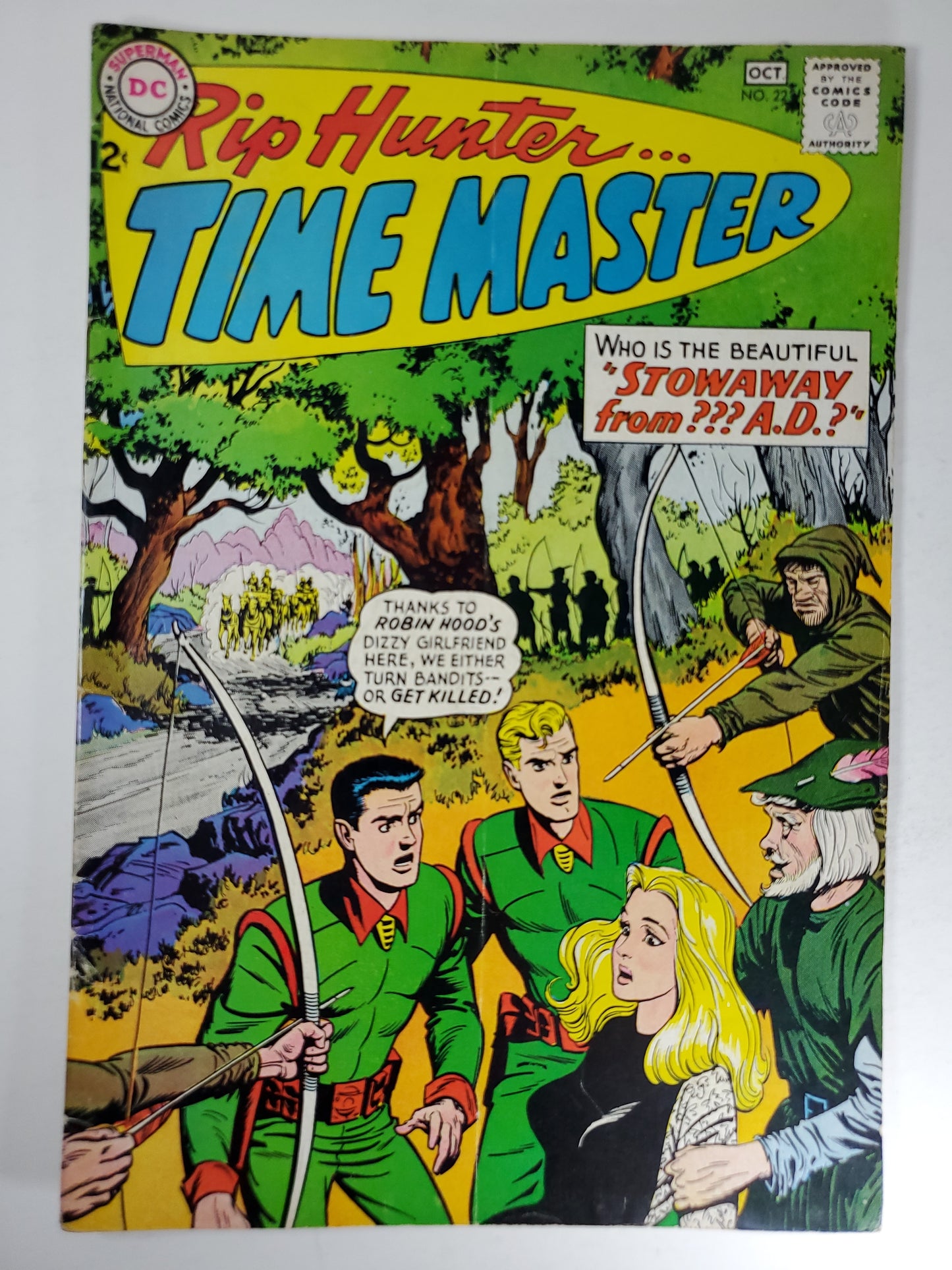 DC Rip Hunter Time Master Vol 1 #22