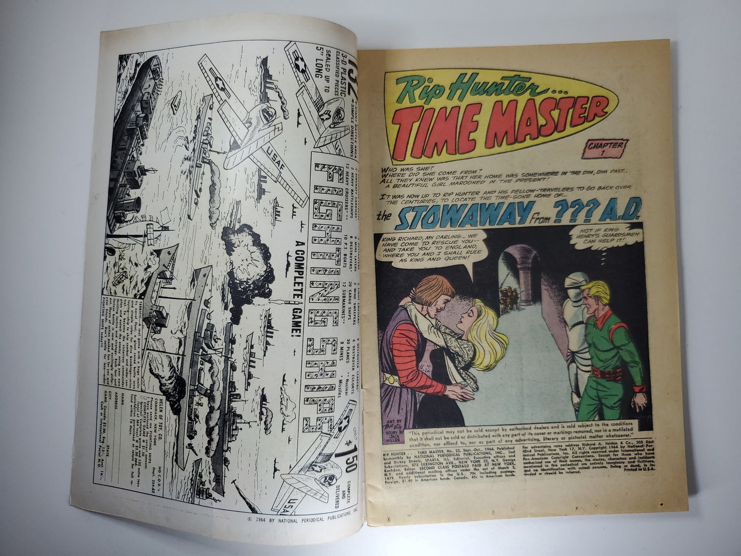 DC Rip Hunter Time Master Vol 1 #22