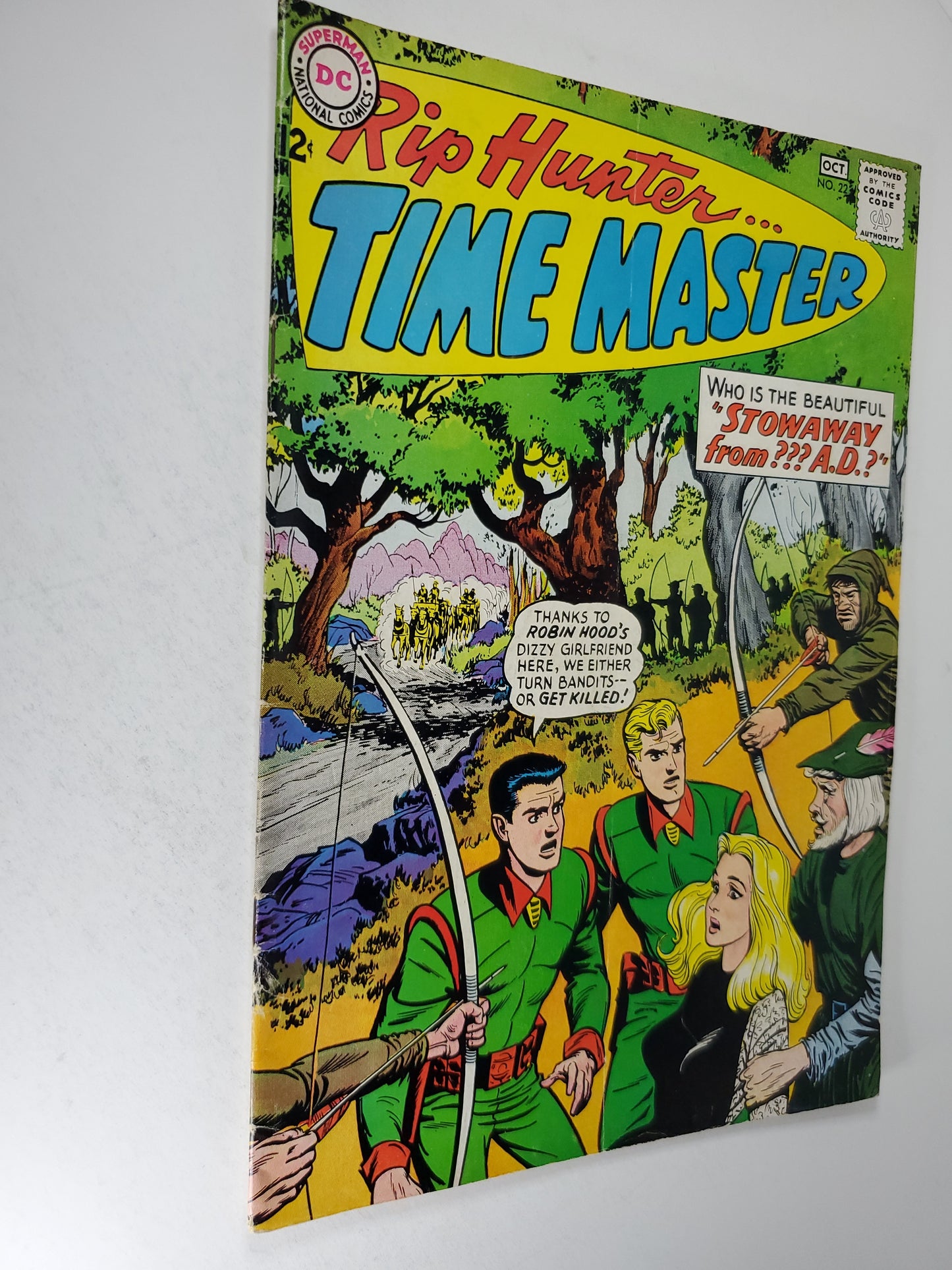 DC Rip Hunter Time Master Vol 1 #22