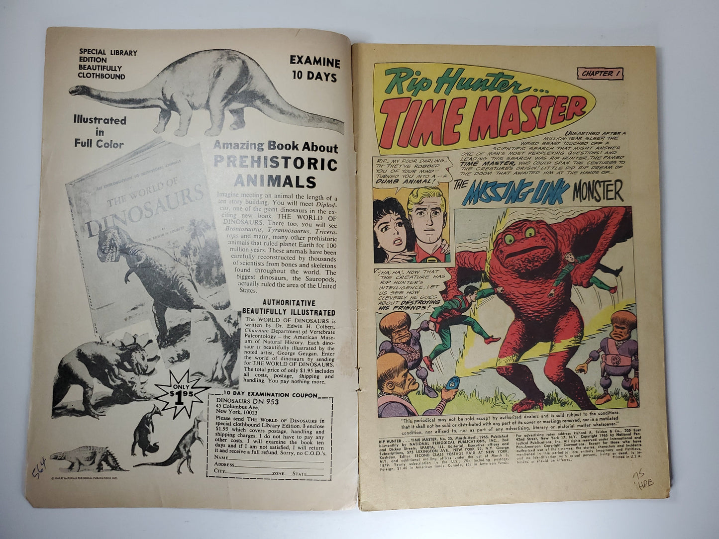 DC Rip Hunter Time Master Vol 1 #25
