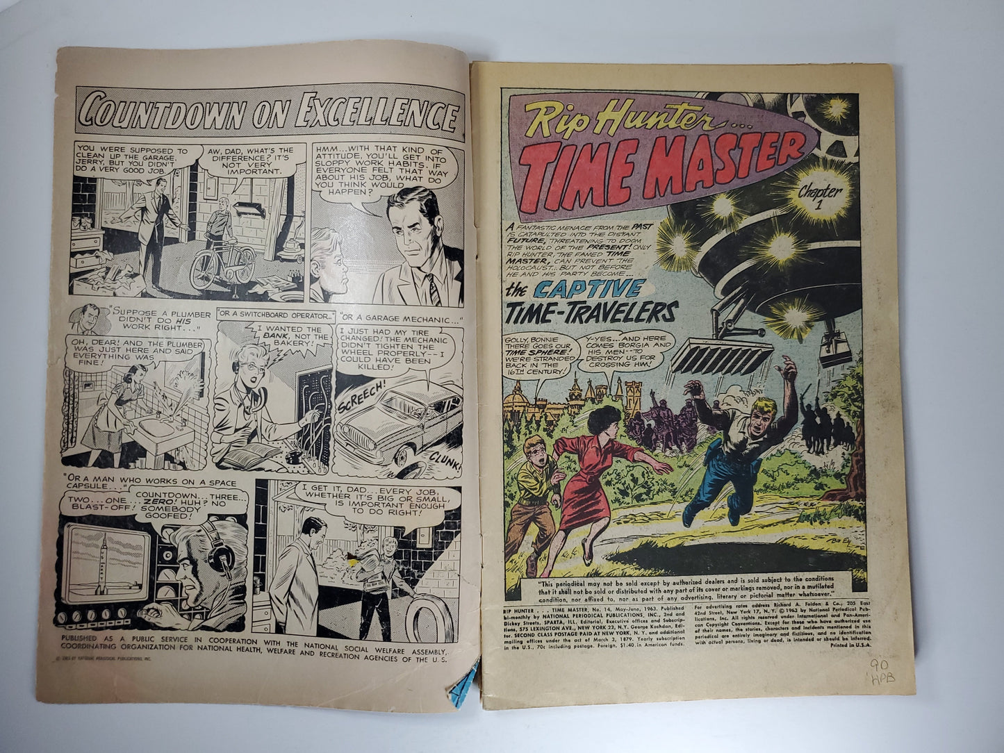 DC Rip Hunter Time Master Vol 1 #14