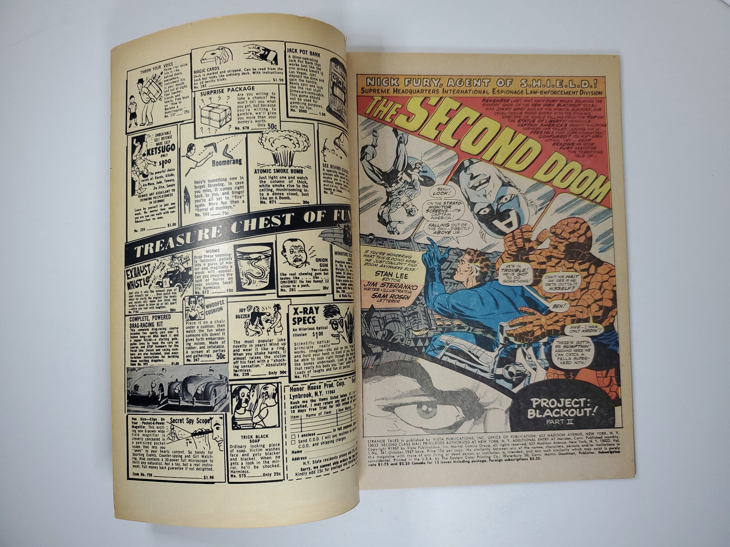 Marvel Strange Tales Vol 1 #161 Doctor Strange Key