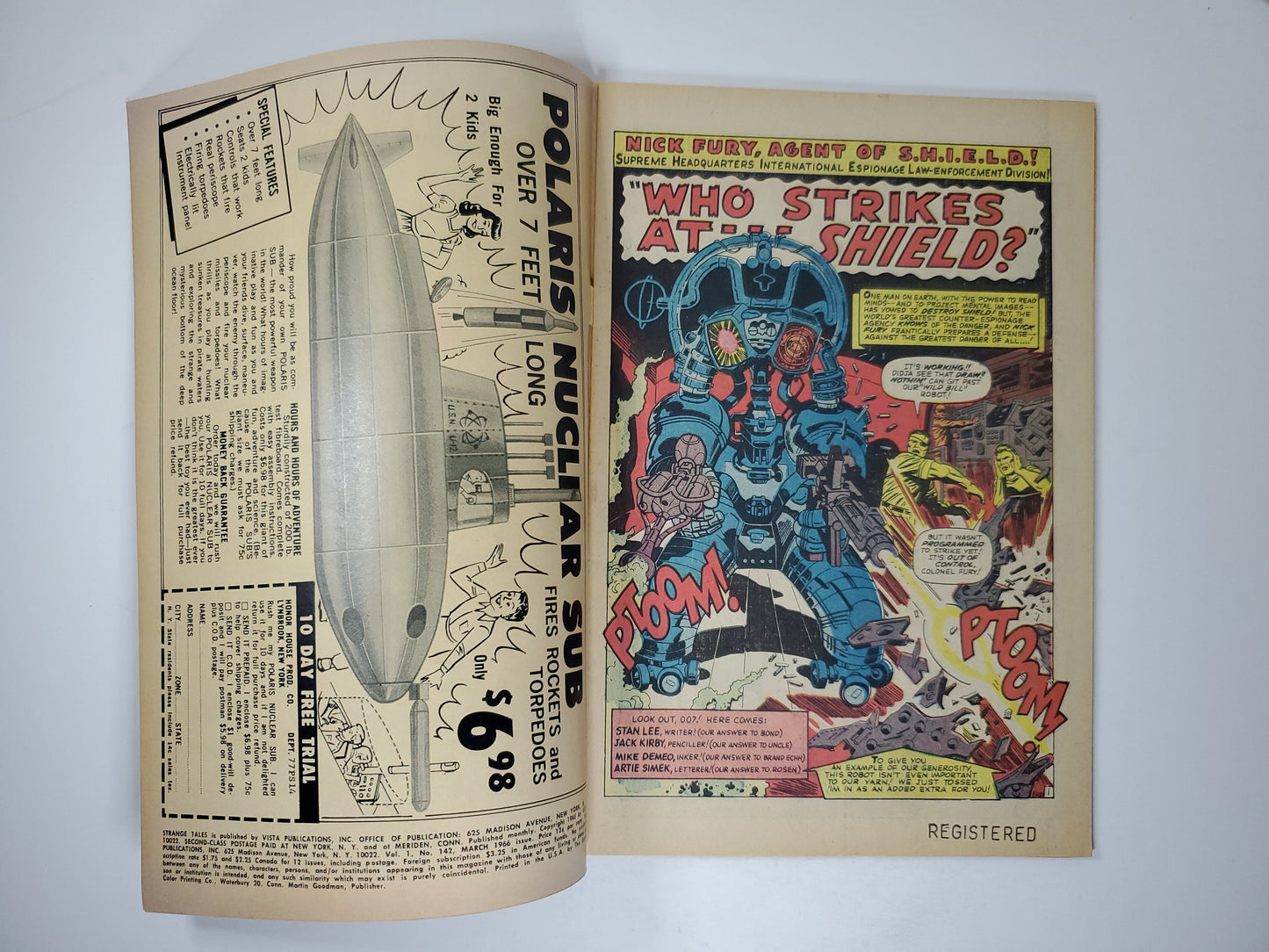 Marvel Strange Tales Vol 1 #142 (1965) Key
