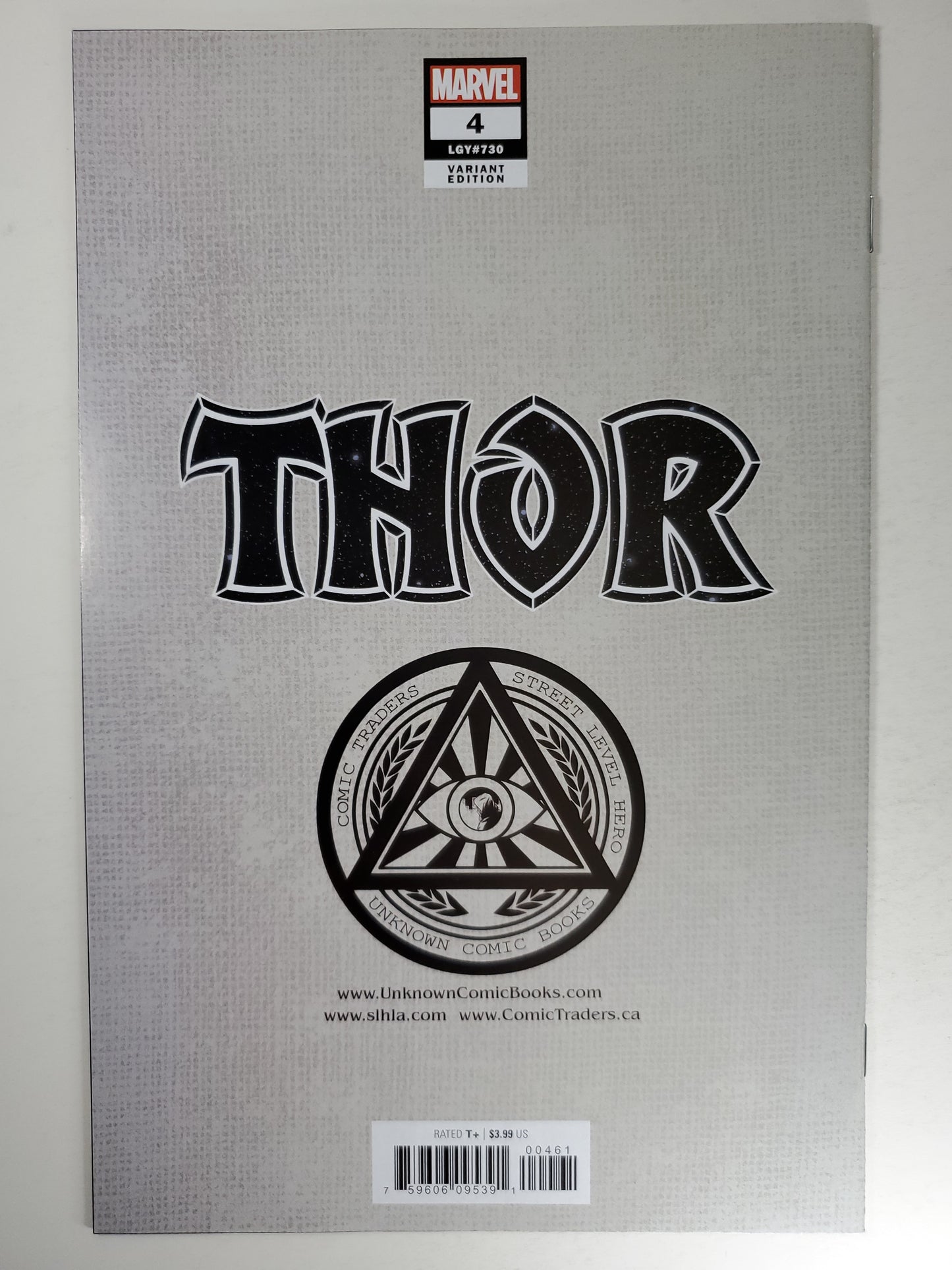 Marvel Thor Vol 6 #4 Exclusive Virgin Variant LGY #730