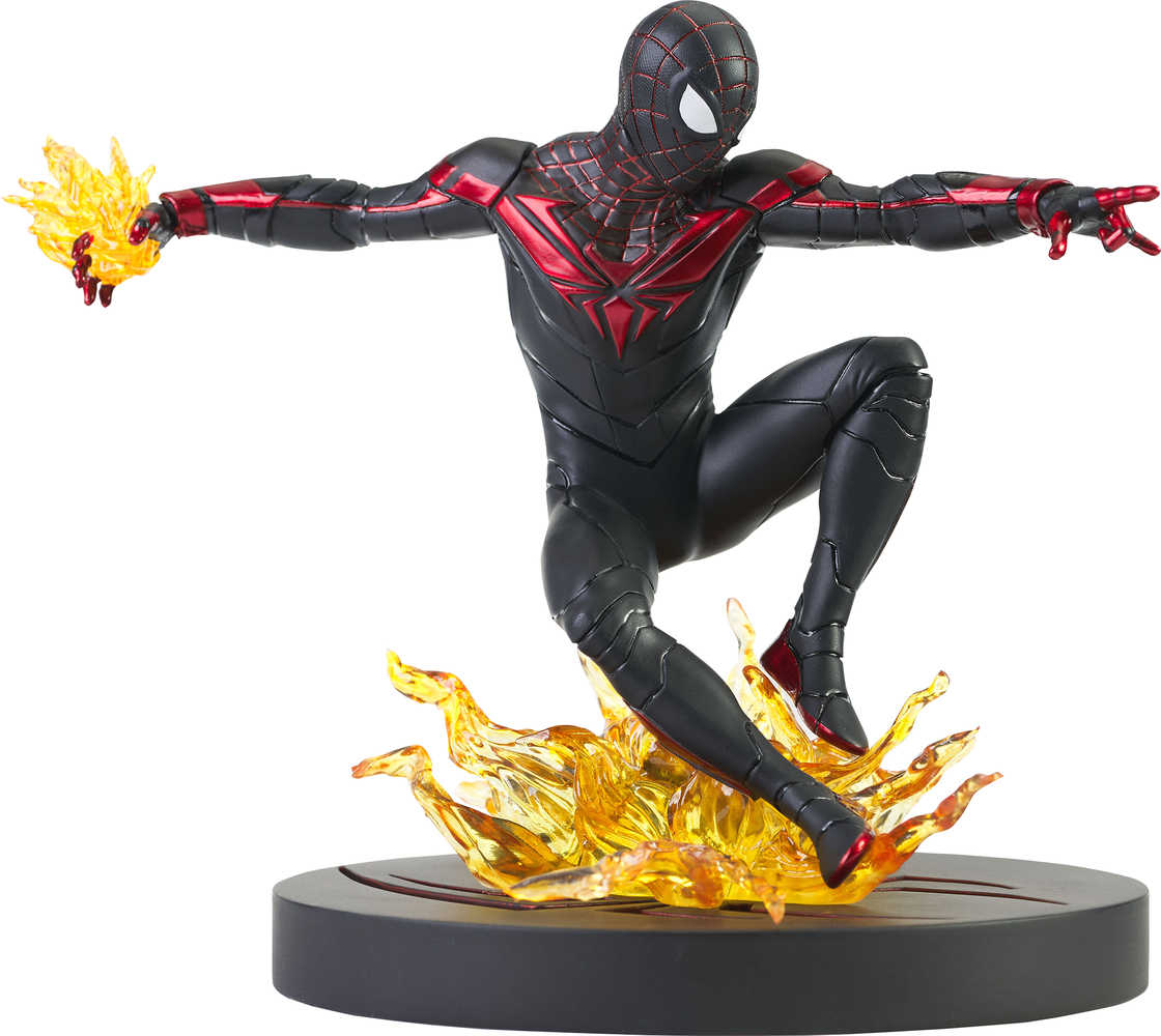 Marvel Gamer Verse Gallery Diorama Ps5 Miles Morales PVC Statue