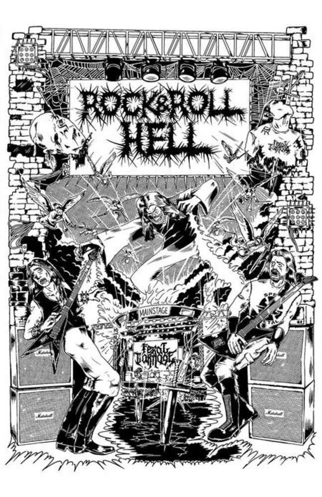 Rock & Roll Hell (One Shot) Cover C Gregorio Di Angilla Variant