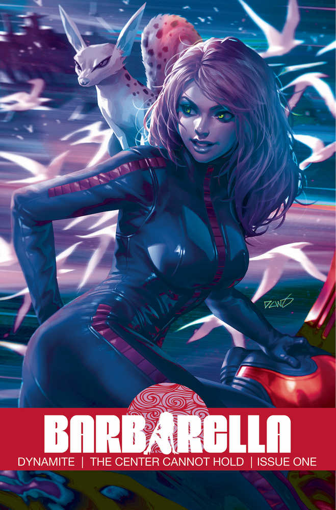 Barbarella The Center Cannot Hold #1 Cover S Foc Chew Ultraviolet