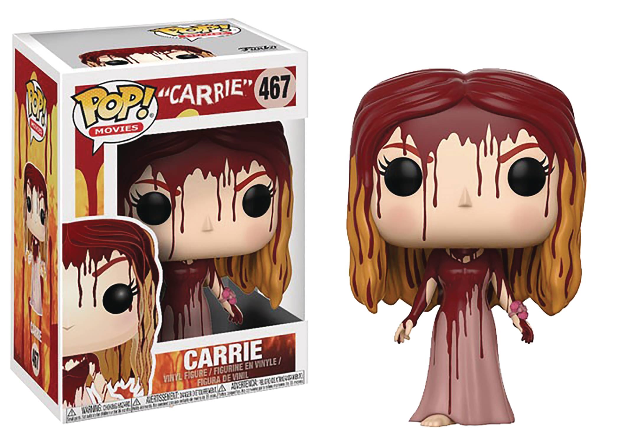 POP HORROR CARRIE CARRIE WHITE VINYL FIGURE – Pastime Comics and  Collectibles