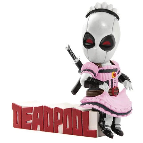 Marvel Comics X-Force Deadpool Servant Mini Egg Attack Vinyl Figure Halloween ComicFest 2018 Exclusive