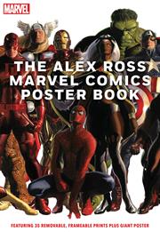 ALEX ROSS MARVEL COMICS POSTER BOOK TP