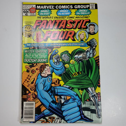 Marvel Fantastic Four Vol 1 #200 Newsstand Key ACC