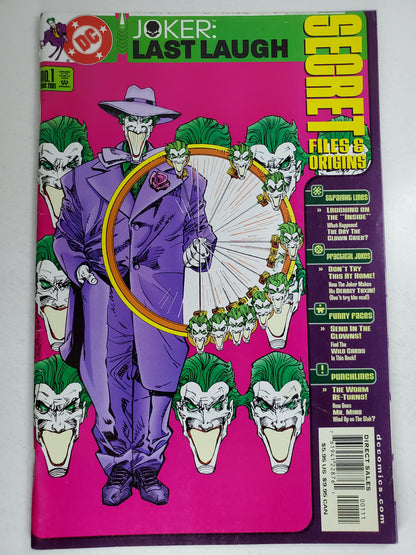DC Joker Last Laugh Secret Files & Origins Vol 1 #1 DE
