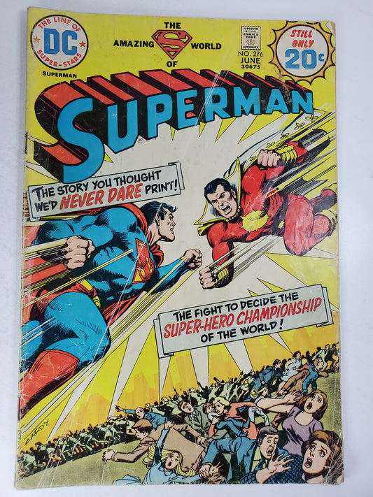 DC Superman Vol 1 #276 (1974) DE Key