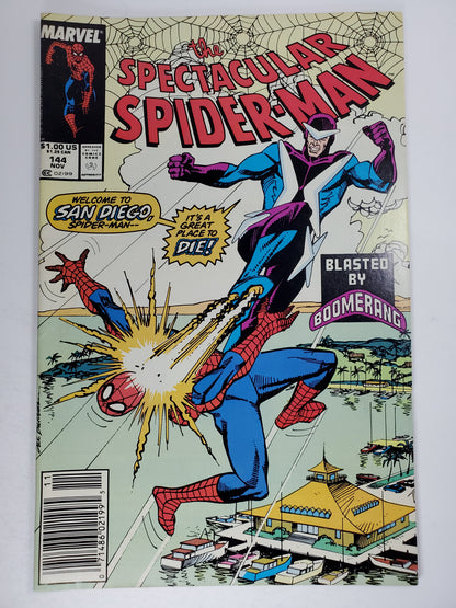Marvel Spectacular Spider-man Vol 1 #144 Newsstand