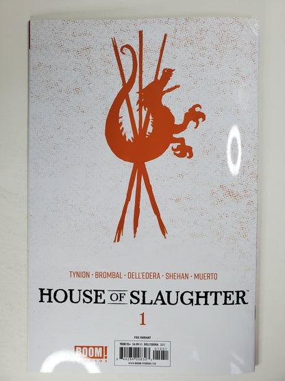Boom House of Slaughter #1 Foil Dell'Edera Variant