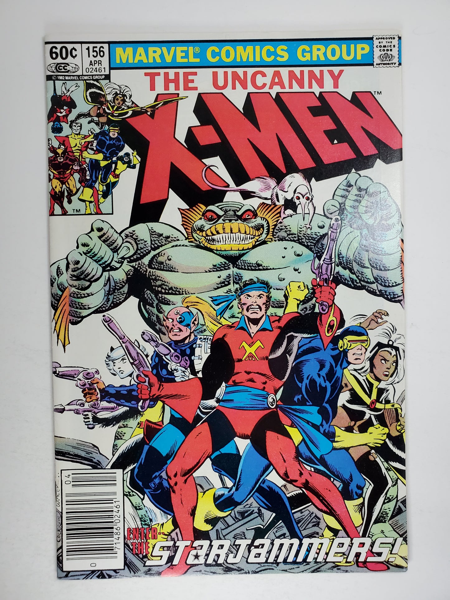 Marvel Uncanny X-men Vol 1 #156 Newsstand Key