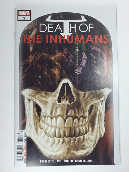 Marvel Death of The Inhumans Vol 1 #1 DE Key