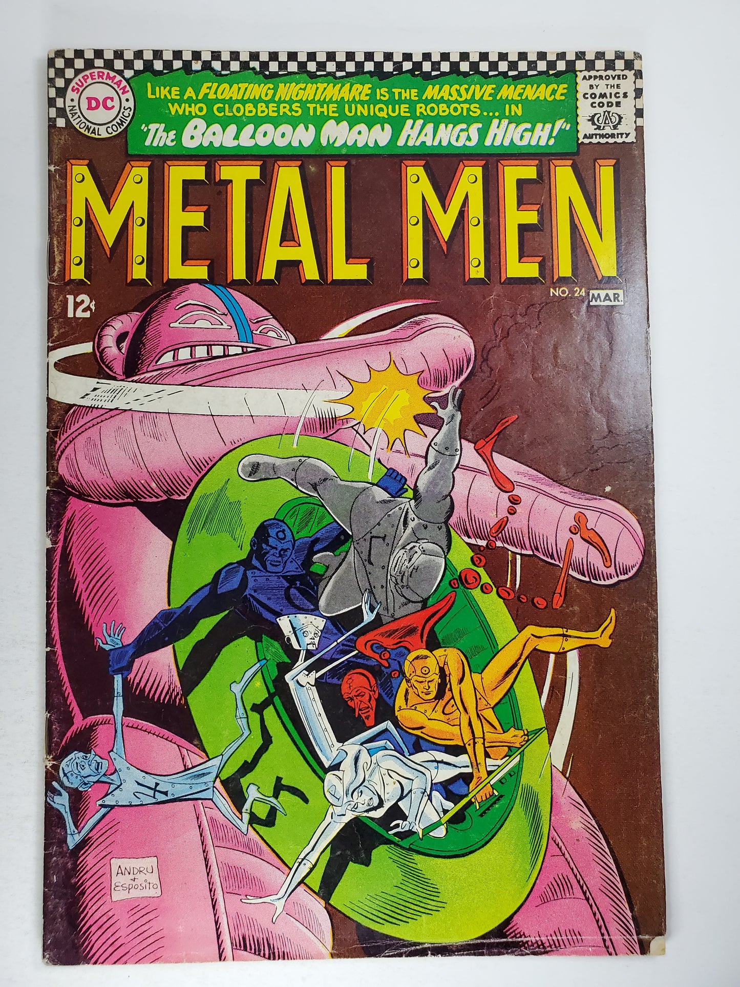DC Metal Men Vol 1 #24 DE