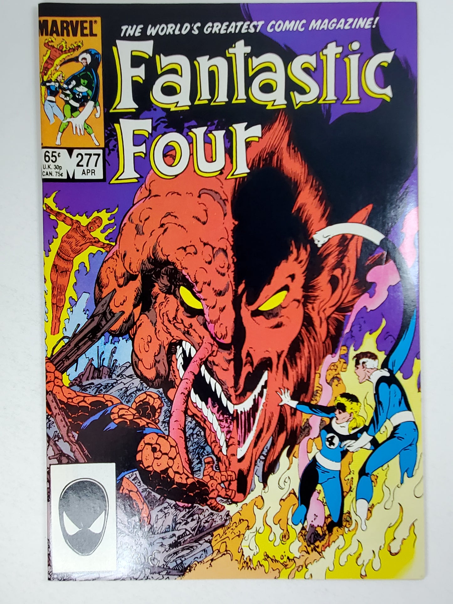 Marvel Fantastic Four Vol 1 #277 DE Key