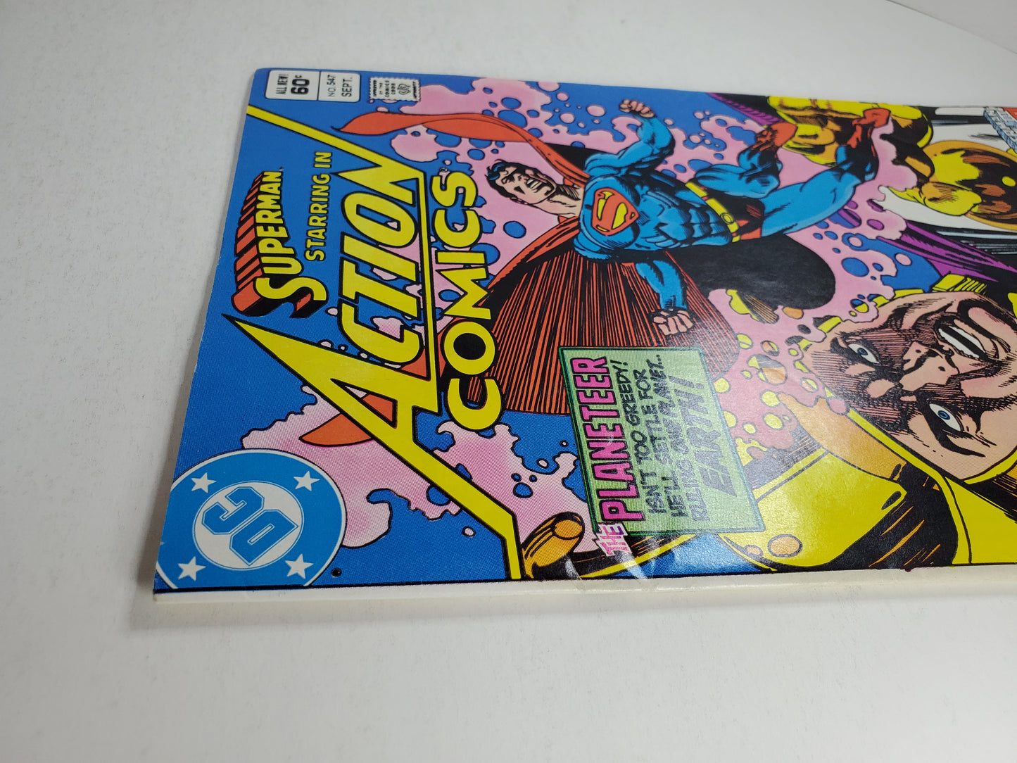 DC Action Comics Vol 1 #547 Newsstand