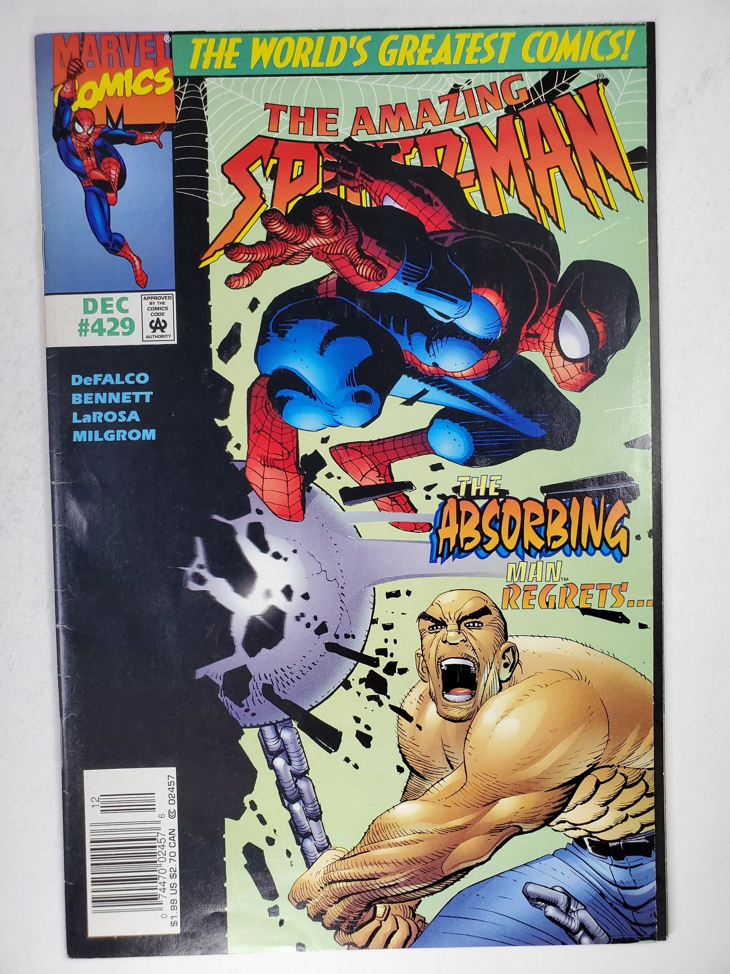 Marvel Amazing Spider-Man Vol 1 #429 Newsstand