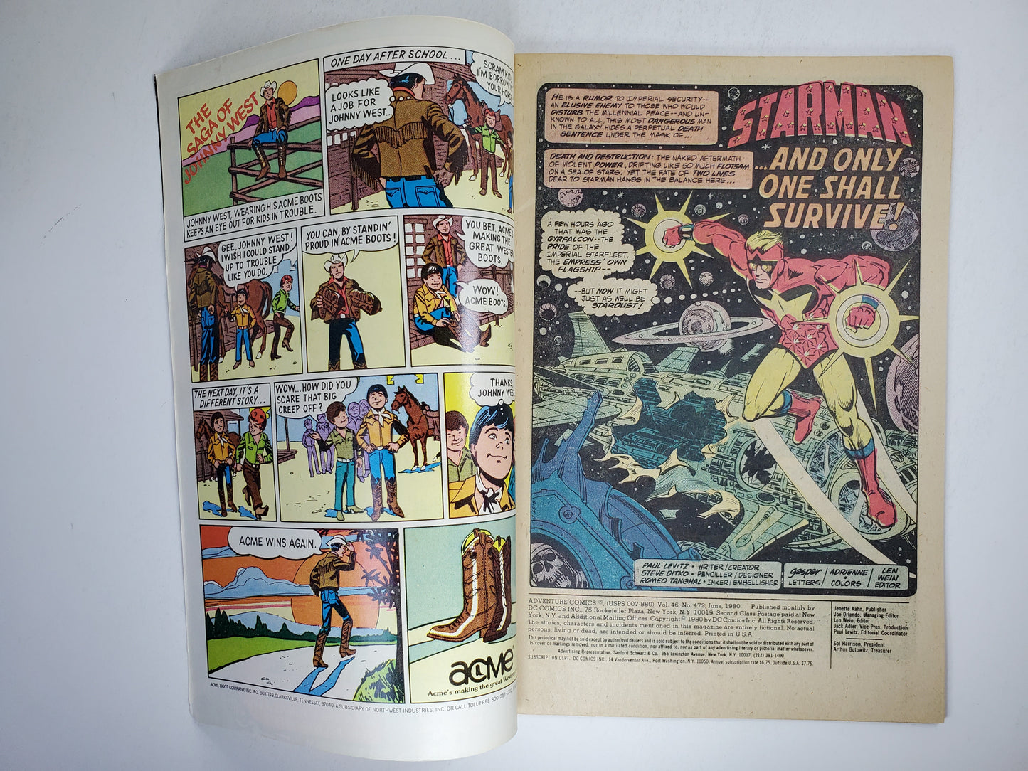 DC Adventure Comics Vol 1 #472 Newsstand