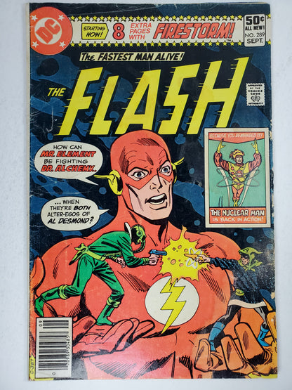 DC The Flash Vol 1 #289 Newsstand Key