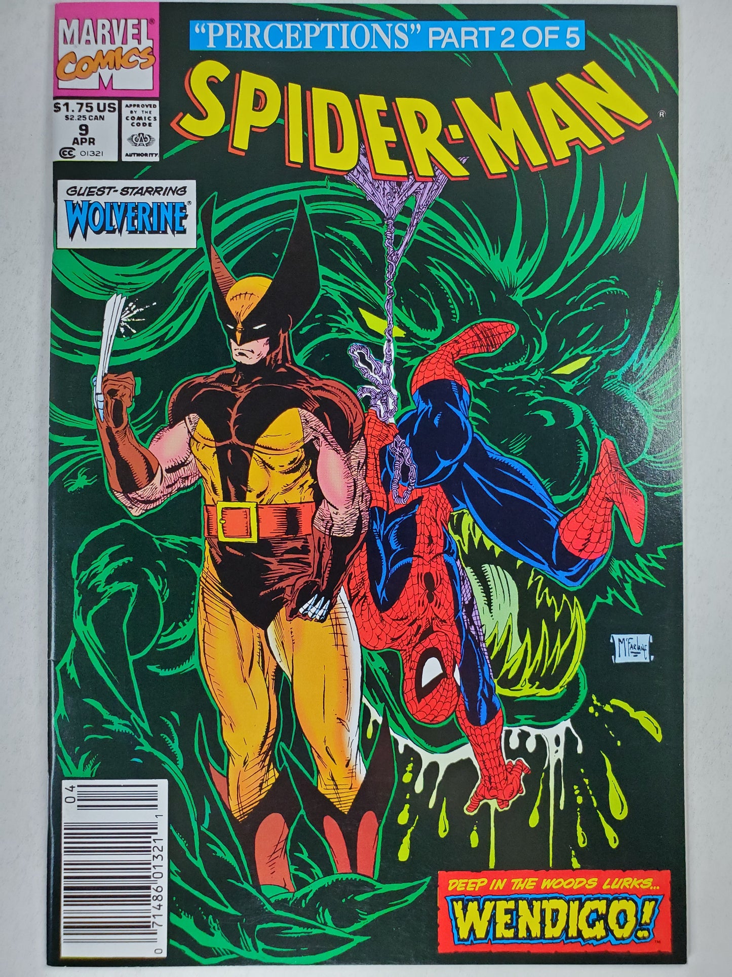Marvel Spider-Man Vol 1 #9 Newsstand
