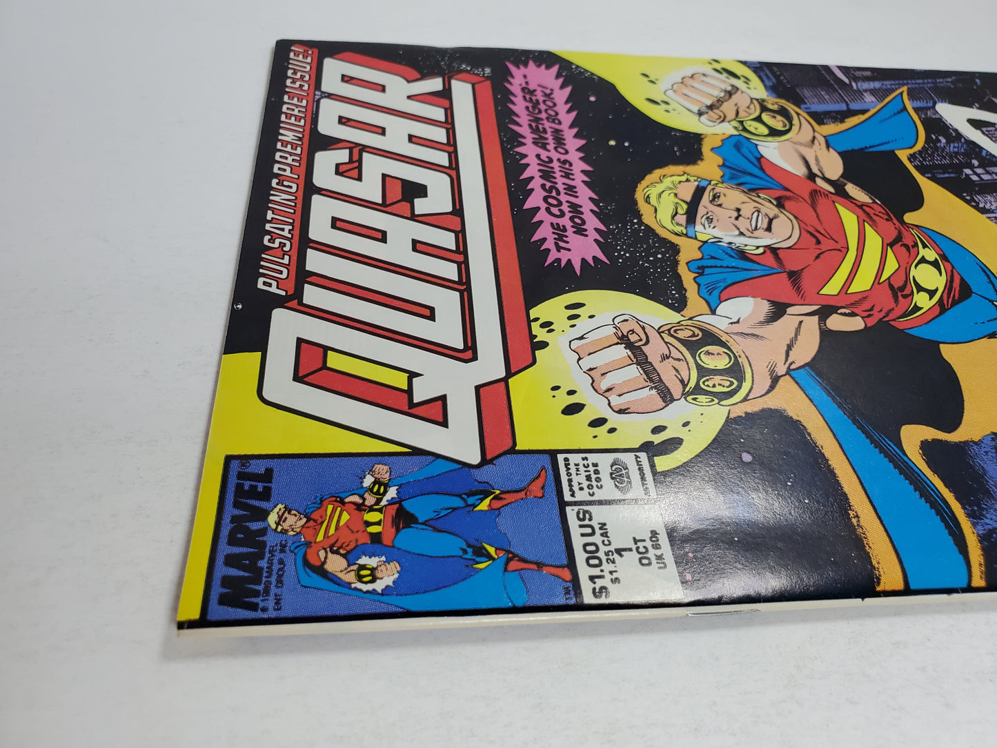 Marvel Quasar Vol 1 #1 DE Key