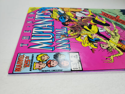 Marvel New Mutants Annual Vol 1 #2 DE (102390) Key