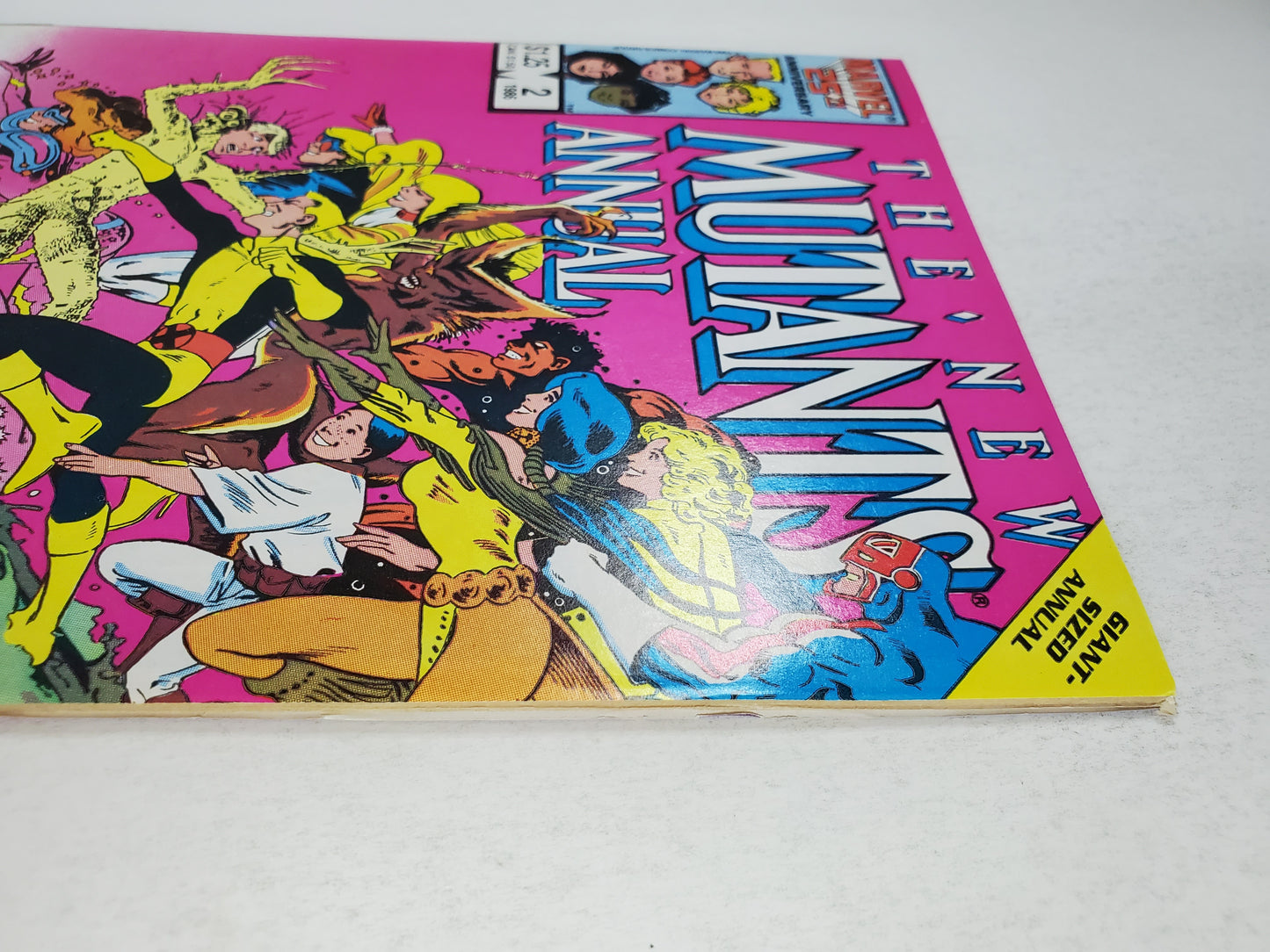 Marvel New Mutants Annual Vol 1 #2 DE (102390) Key