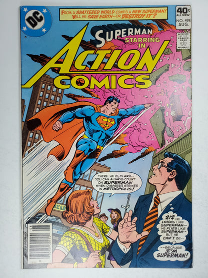 DC Action Comics Vol 1 #498 Newsstand
