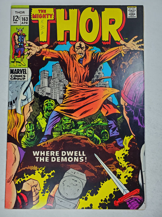 Marvel Thor Vol 1 #163 DE