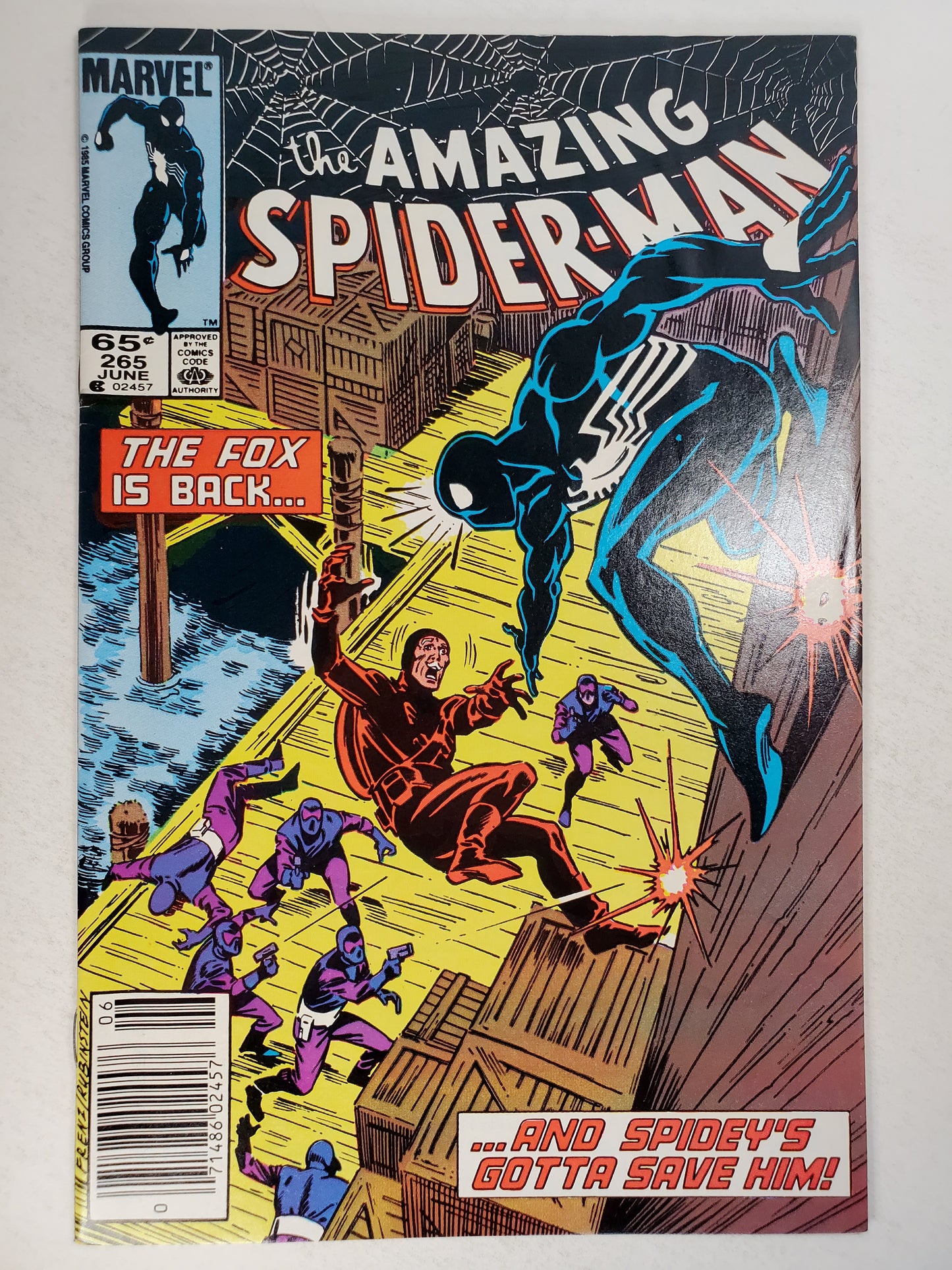 Marvel Amazing Spider-man Vol 2 #265 Newsstand (102500) Key