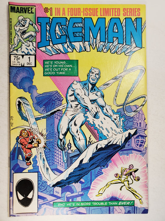 Marvel Iceman Vol 1 #1-4 SET DE Key