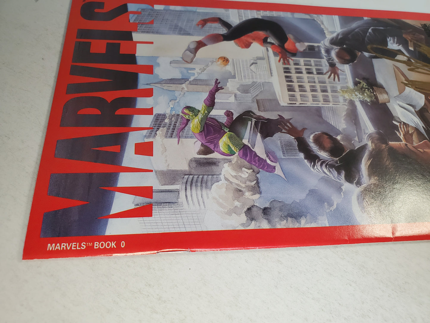 Marvels Vol 1 #0 Limited Series DE SIGNED