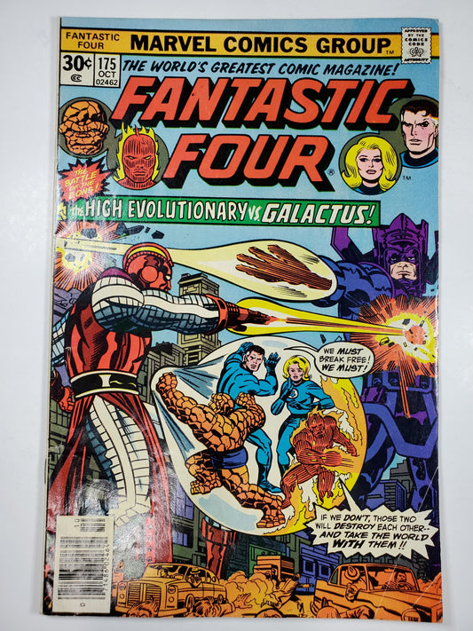 Marvel Fantastic Four Vol 1 #175 Newsstand Key ACC