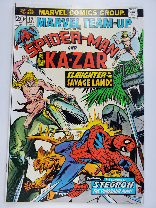 Marvel Team-Up Vol 1 #19 DE Spider-man & Ka-zar Key G