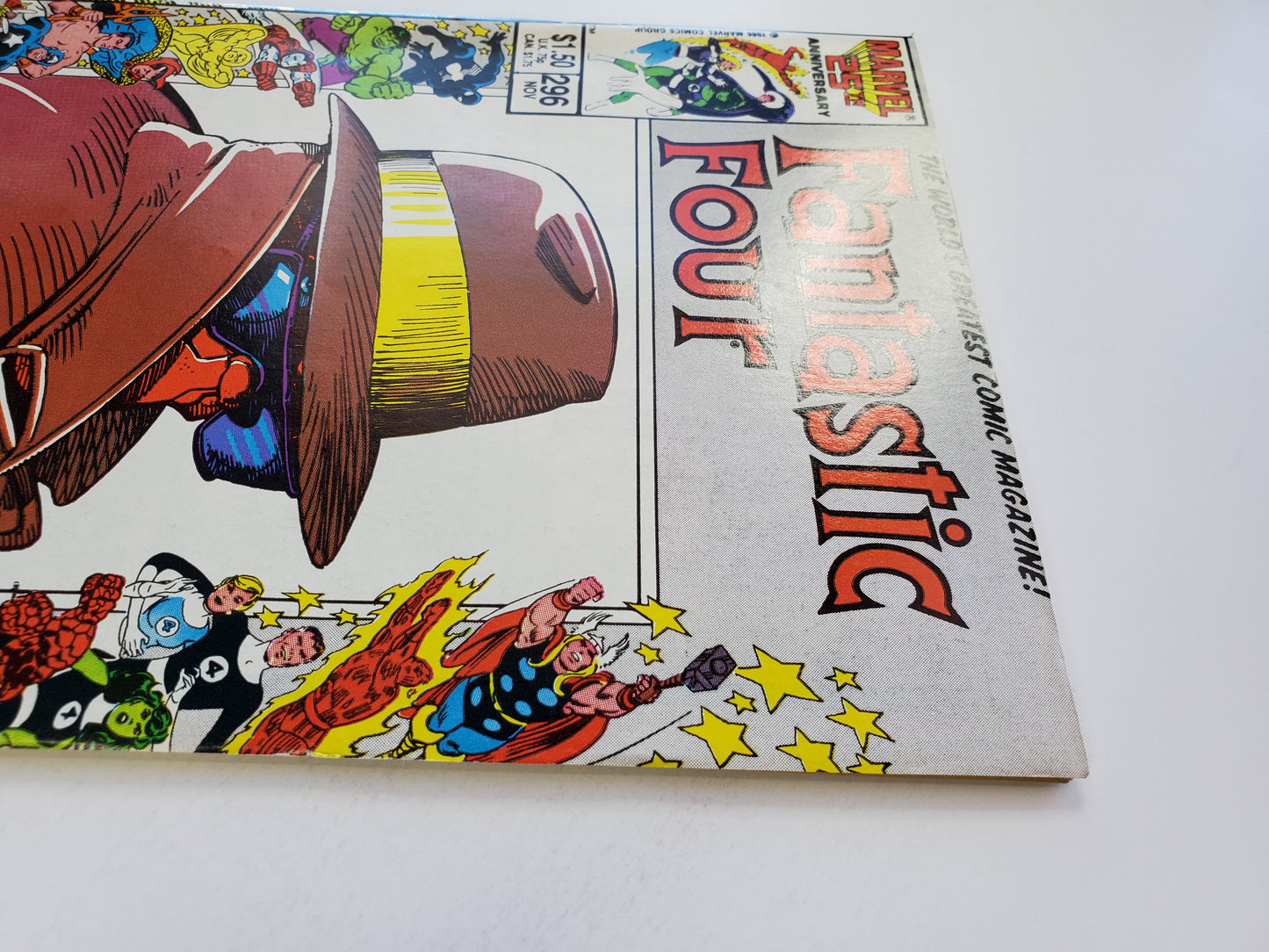 Marvel Fantastic Four Vol 1 #296 DE Key VG