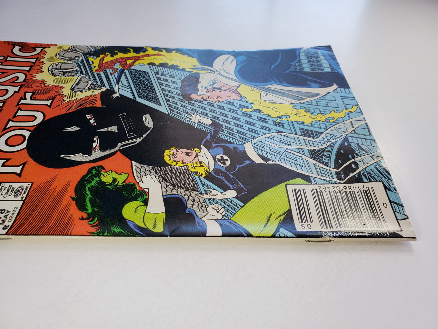 Marvel Fantastic Four Vol 1 #278 Newsstand Key ACC