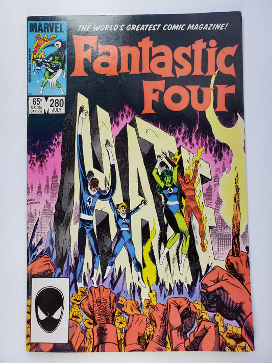 Marvel Fantastic Four Vol 1 #280 DE Key ACC