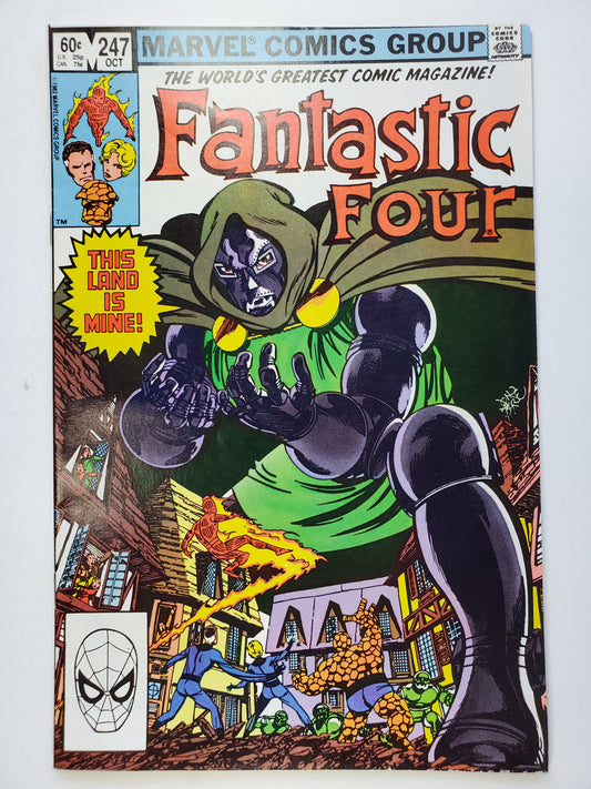 Marvel Fantastic Four Vol 1 #247 DE Key VG