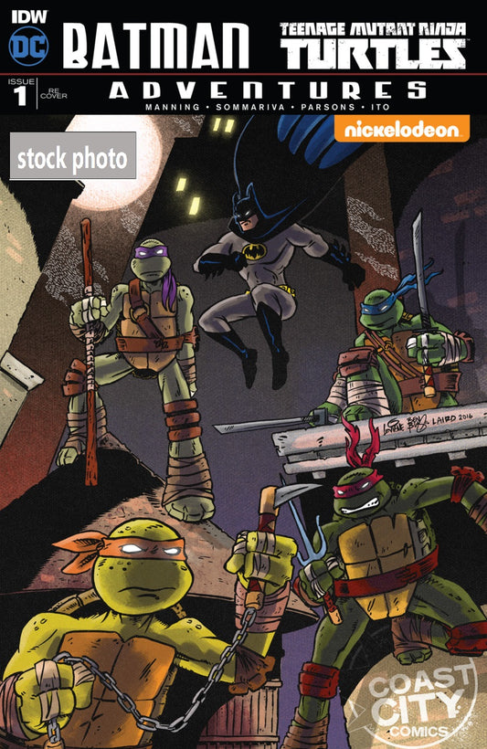 IDW DC Batman/TMNT Adventures Vol 1 #1 Exclusive Variant CGC 9.6 SIGNED