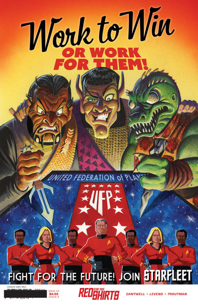 Star Trek: Red Shirts #4 Variant B (Price Federation Recruitment)