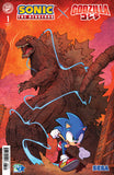 Sonic the Hedgehog x Godzilla #1 (bundle of 5)