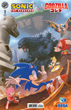 Sonic the Hedgehog x Godzilla #1 (bundle of 5)
