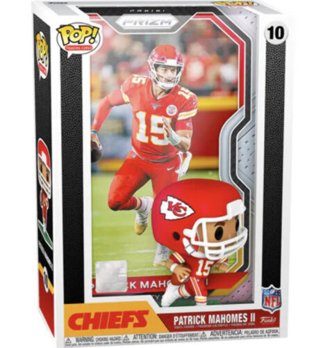 NFL Kansas City Chiefs Patrick Mahomes Pop! Trading Card Figure 10